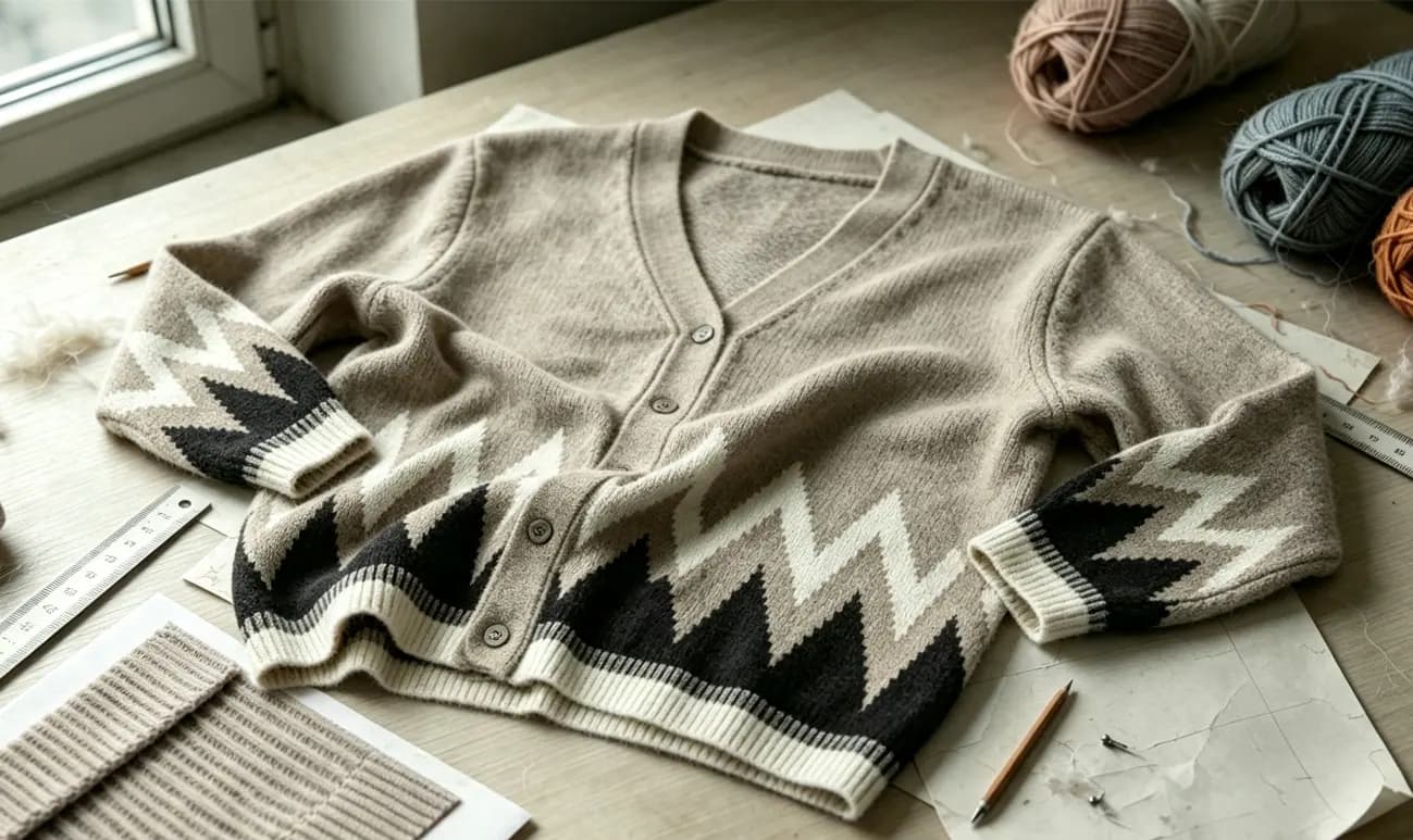 Choosing yarn and gauge for custom knit sweaters guide reference
