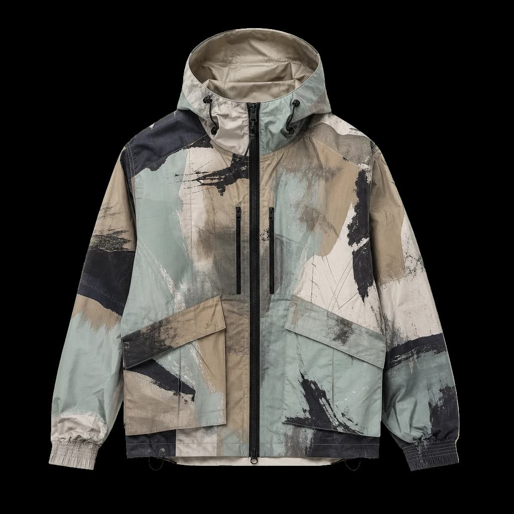 Windbreaker Jacket Development product reference
